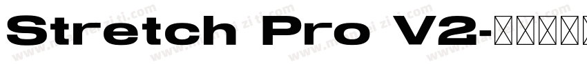 Stretch Pro V2字体转换